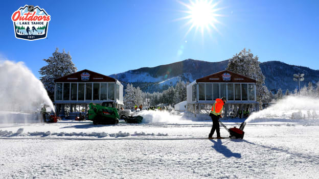 NHL Outdoors: Lake Tahoe Preparations