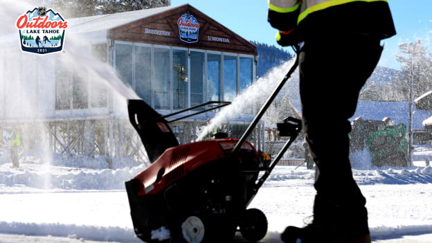 NHL Outdoors: Lake Tahoe Preparations