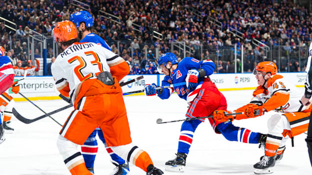 Anaheim Ducks v New York Rangers