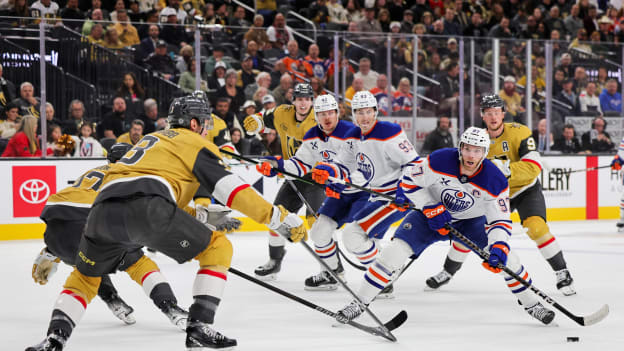 Edmonton Oilers v Vegas Golden Knights