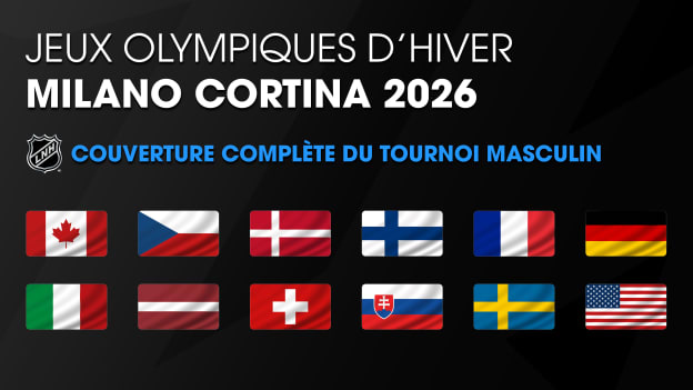 Les joueurs de la LNH à Milano Cortina