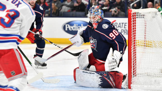Blue Jackets vs. Rangers - February 14, 2020
