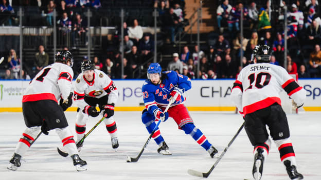 Ottawa Senators v New York Rangers