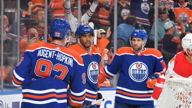 GALLERY: Oilers vs. Flames