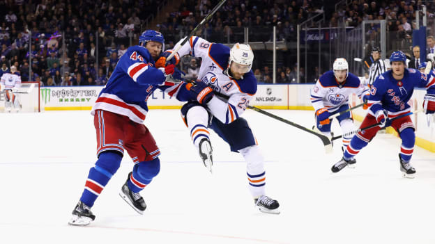 Edmonton Oilers v New York Rangers