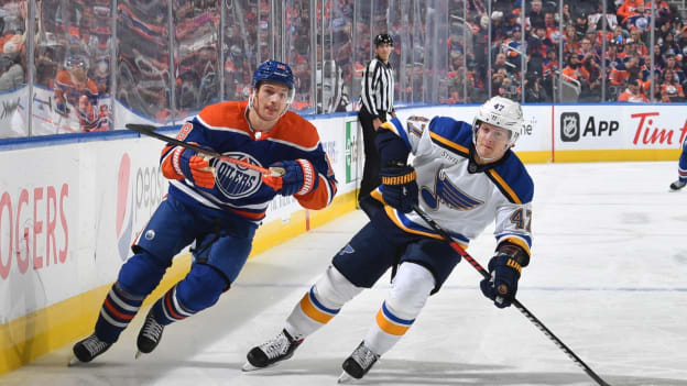 GALLERY: Oilers vs. Blues