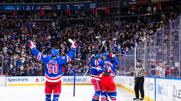 Colorado Avalanche v New York Rangers