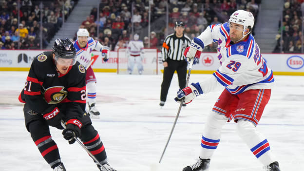 New York Rangers vs Ottawa Senators