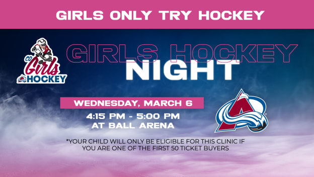 GHN - Pre-Game Girls Only Try Hockey for Free