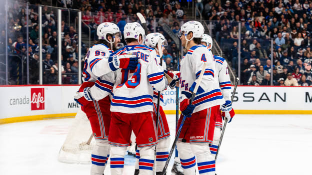 New York Rangers v Winnipeg Jets