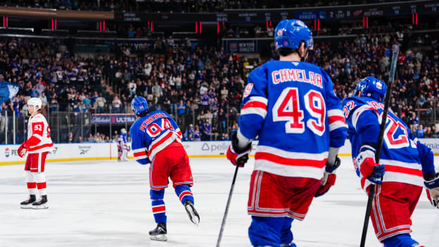 Detroit Red Wings v New York Rangers