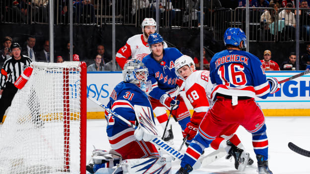 Detroit Red Wings v New York Rangers