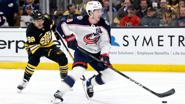 LIVE: Blue Jackets return to action in Boston