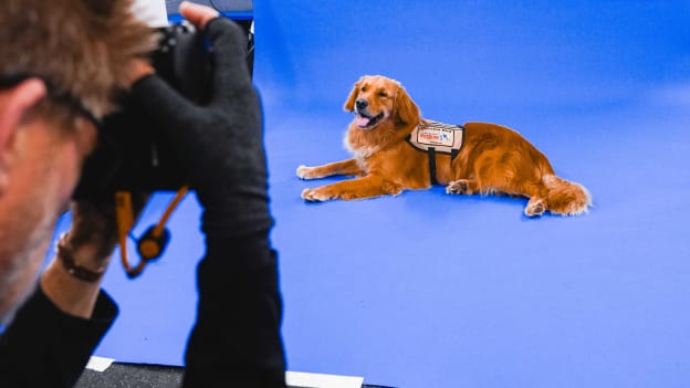 PHOTOS: Islanders 2025 Pucks and Paws Calendar Photoshoot