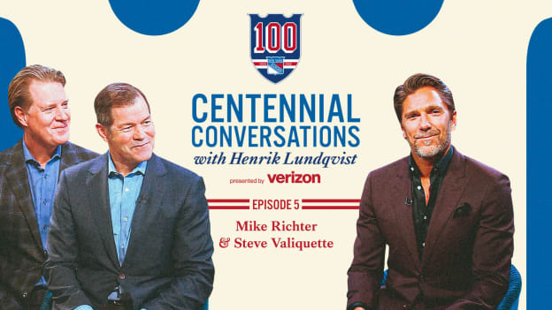 Centennial Conversations with Henrik Lundqvist - Episode 5: Mike Richter and Steve Valiquette