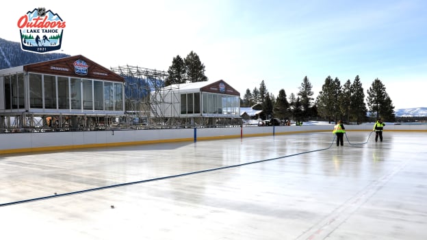 NHL Outdoors: Lake Tahoe Preparations