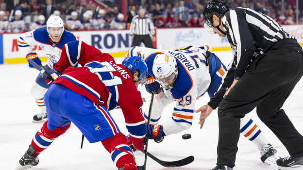 Edmonton Oilers v Montreal Canadiens