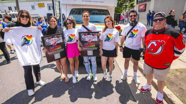 Devils Attend Asbury Park Pride Parade
