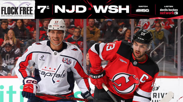 Devils, Caps Meet for Final Time this Season | PREVIEW