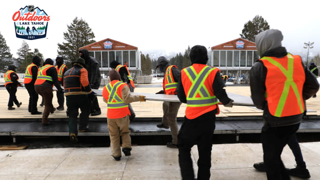 NHL Outdoors: Lake Tahoe Preparations