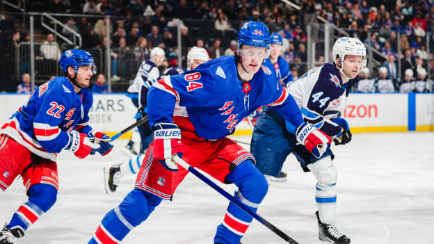 Winnipeg Jets v New York Rangers