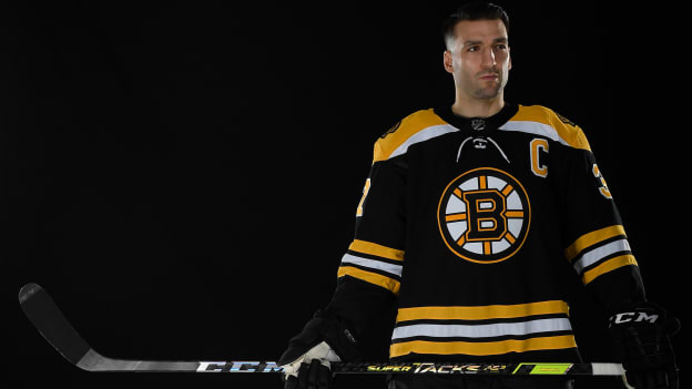 Bergeron Named 20th Bruins Captain
