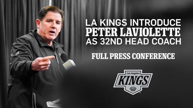 LIVE STREAM - Peter Laviolette Introduced As Kings Head Coach