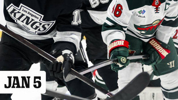 JANUARY 5 VS MINNESOTA WILD