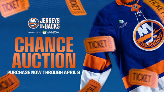Jerseys Off Our Backs Chance Auction