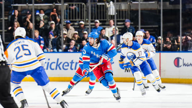 Rangers vs. Sabres: Postgame Notes