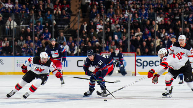 New Jersey Devils v New York Rangers