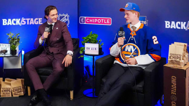 WATCH: BTS With Matthew Schaefer at 2026 NHL Draft