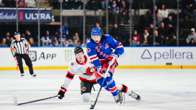 Ottawa Senators v New York Rangers