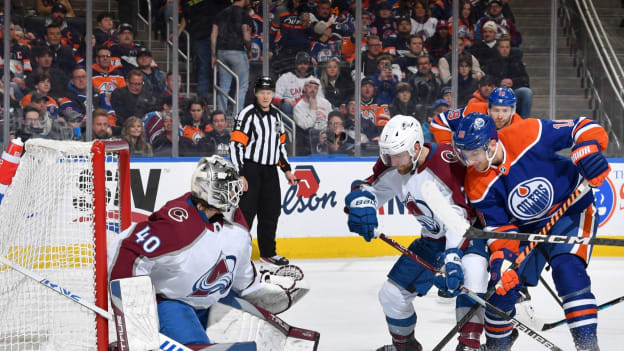 GALLERY: Oilers vs. Avalanche