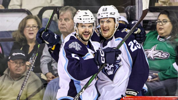 Calder Cup Playoffs Game Four: Ads at Stars