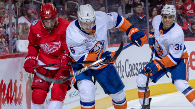 UBS Postgame Photos: Red Wings 2, Islanders 1