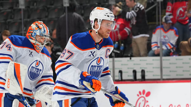 Edmonton Oilers v New Jersey Devils