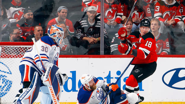 Edmonton Oilers v New Jersey Devils