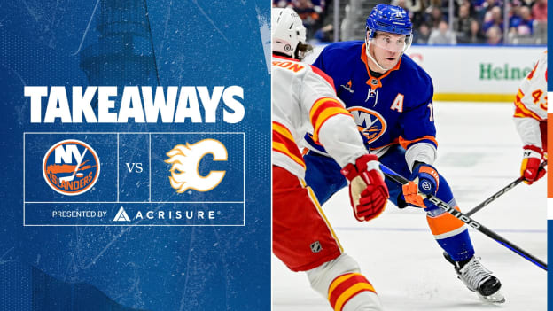 Takeaways: Islanders Take Home Point in 4-3 OT Loss to Flames  
