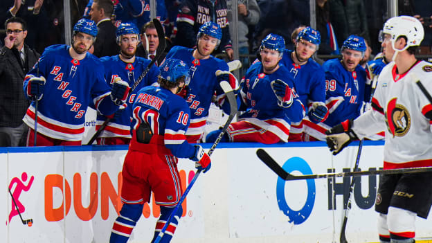 Ottawa Senators v New York Rangers
