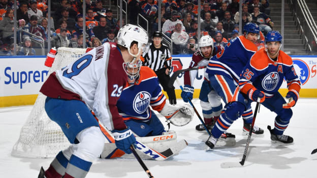 GALLERY: Oilers vs. Avalanche