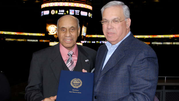 Bruins to Retire Willie O'Ree's No. 22