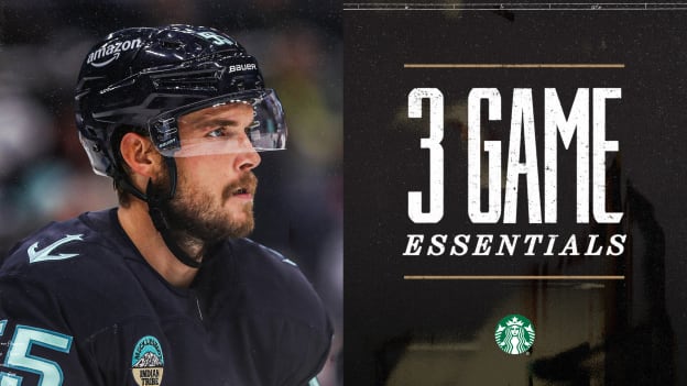 Blue Jackets (7-7-1) vs Kraken (7-4-4) | 7:00 p.m.