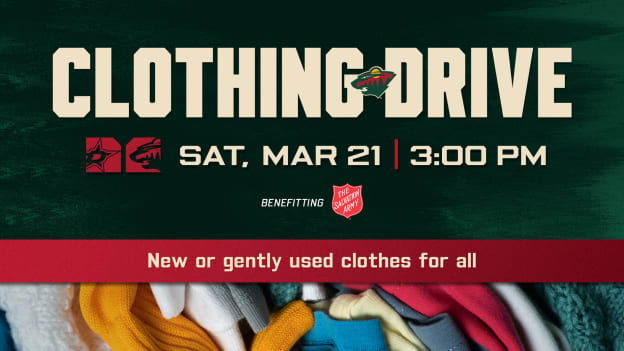 Clothing Drive - March 21