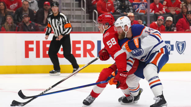 Edmonton Oilers v Detroit Red Wings