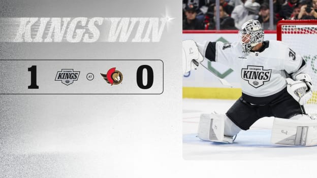 RECAP: Kings 1, Senators 0, 11/15