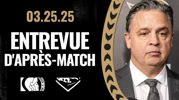 Travis Green dispo média après le match contre BUF