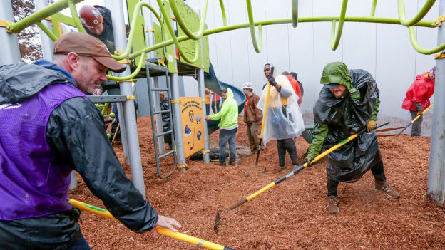 2019 KaBOOM! Playground Build