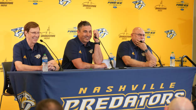 Head Coach Andrew Brunette Arrives in Smashville