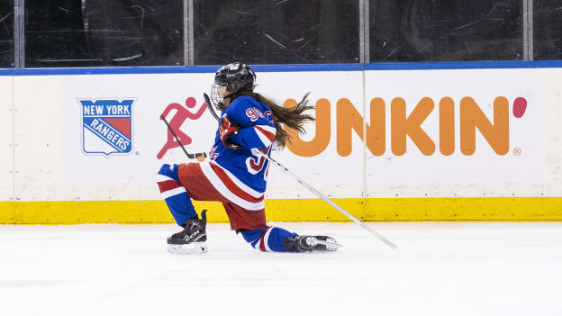 Jr. Rangers Girls vs Jr. Islanders @ MSG